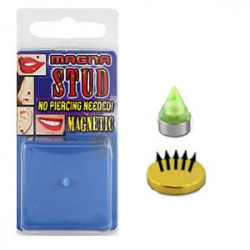 Faux piercing aimanté pointe verte 3mm Yaz Faux piercing4,40 €