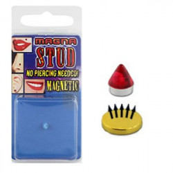 Faux piercing aimanté pointe rouge 3mm Yak Faux piercing4,40 €