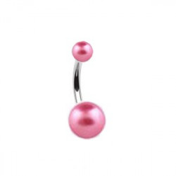 Piercing nombril boule nacrée rose vif Rang Piercing nombril2,60 €