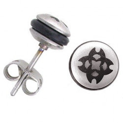 Piercing arcade 8 mm anodisé rose