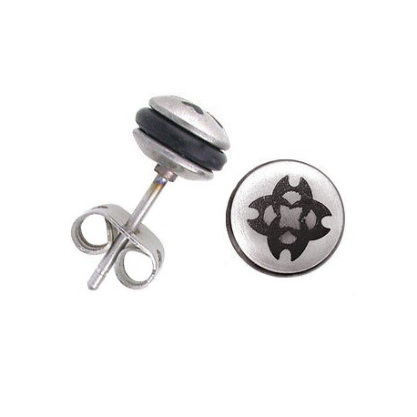 Piercing arcade 8 mm anodisé rose