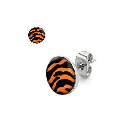 Piercing arcade 8 mm anodisé rose