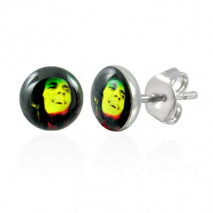 Puces d'oreilles avec logo Bob Marley Dyt Bijoux3,30 €