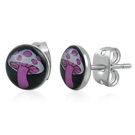 Piercing arcade 8 mm anodisé rose