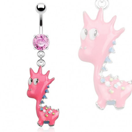 Piercing nombril avec dino rose Tuas Piercing nombril6,49 €