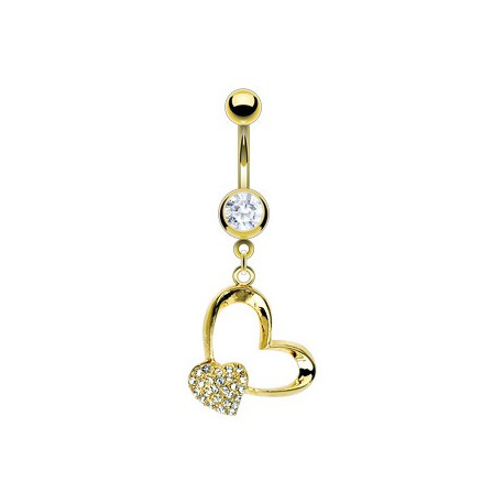 Piercing arcade 8 mm anodisé rose