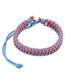 Bracelet cordons tressé cuir rose et bleu Wiq Bijoux5,60 €