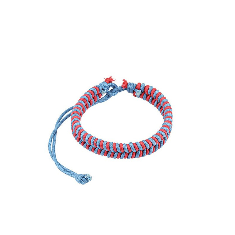 Bracelet cordons tressé cuir rose et bleu Wiq Bijoux5,60 €