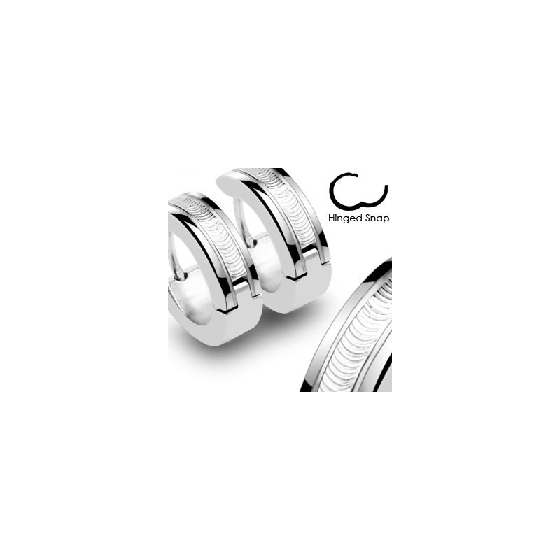 Piercing arcade 8 mm anodisé rose