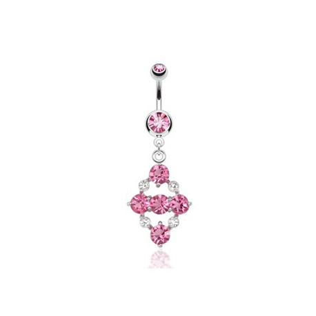 Piercing nombril avec losange rose Olex Piercing nombril6,60 €