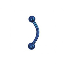 Piercing arcade 10mm avec boules 3mm bleu Xazu Piercing arcade3,49 €