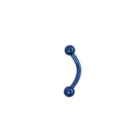 Piercing arcade 10mm avec boules 3mm bleu Xazu Piercing arcade3,49 €