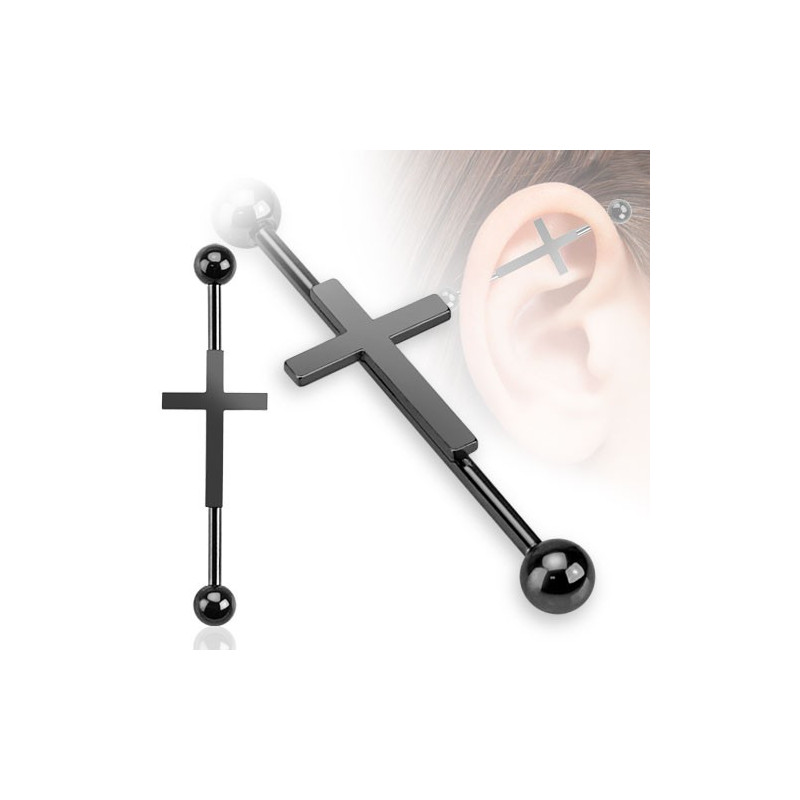 Piercing arcade 8 mm anodisé rose