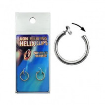 Faux piercing anneaux 10mm hélix acier à clip Faux piercing3,80 €
