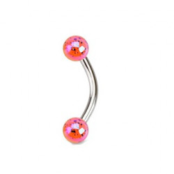 Piercing arcade 8mm avec boules tachetées orange Yak Piercing arcade2,85 €