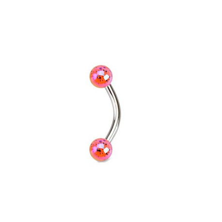 Piercing arcade 8mm avec boules tachetées orange Yak Piercing arcade2,85 €