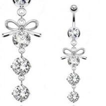 Piercing arcade 8 mm anodisé rose