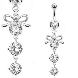 Piercing nombril goutte d'eau blanche Fors Piercing nombril8,90 €