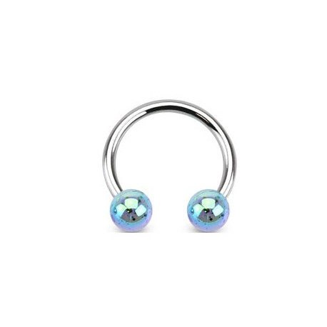 Piercing arcade 8 mm anodisé rose