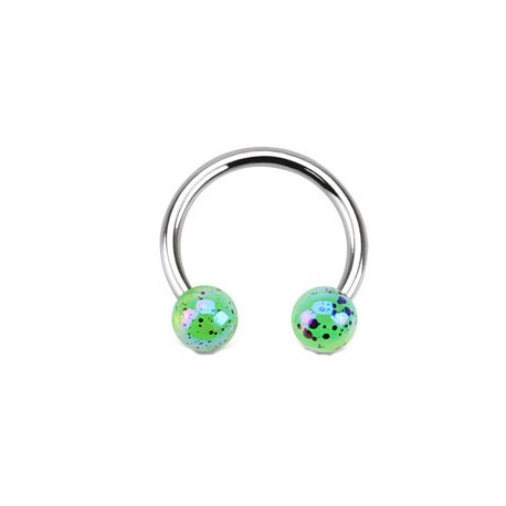 Piercing arcade 8 mm anodisé rose