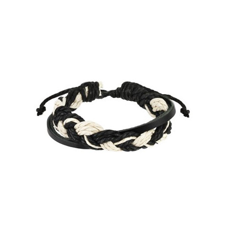 Bracelet en cuir noir et cordes tressées Gal Bijoux4,60 €