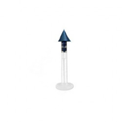 Piercing labret lèvre 8mm pointe bleu acier Xaquit Piercing labret3,80 €