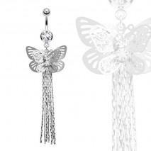 Piercing nombril papillon et chaînes Bayz Piercing nombril7,60 €