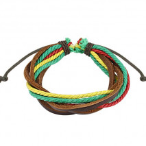 Bracelet cordons triple couleurs rasta Wow Bijoux4,80 €