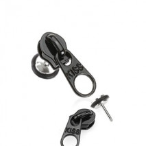 Faux piercing plug fermeture éclair noir Vaz Faux piercing5,20 €