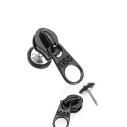 Faux piercing plug fermeture éclair noir Vaz Faux piercing5,20 €