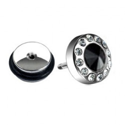 Piercing arcade 8 mm anodisé rose