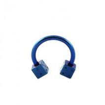 Piercing fer à cheval 8mm dés à jouer bleu Wej Piercing oreille4,49 €