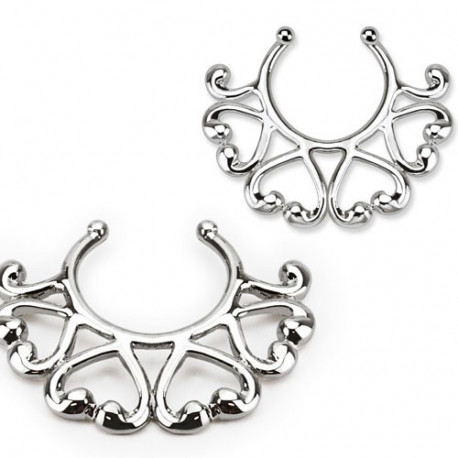 Faux piercing téton vintage acier Dox Faux piercing4,80 €