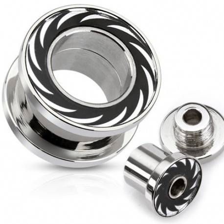 Piercing tunnel 6mm avec remous Sar Piercing oreille5,99 €