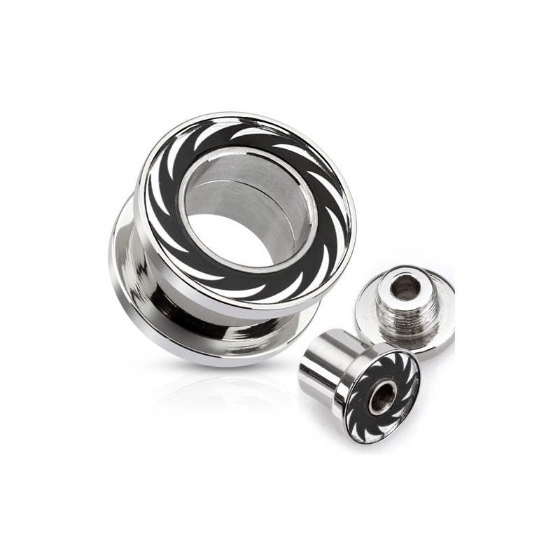 Piercing tunnel 6mm avec remous Sar Piercing oreille5,99 €