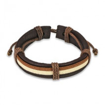 Bracelet en cuir marron Hir Bijoux4,60 €