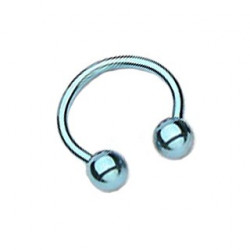 Piercing arcade 8 mm anodisé rose