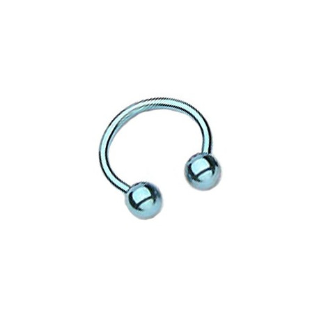 Piercing arcade 8 mm anodisé rose