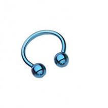 Piercing arcade 8 mm anodisé rose