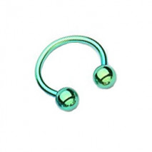 Piercing arcade 8 mm anodisé rose