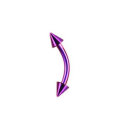 Piercing arcade 8mm violet pointes 3mm Naza Piercing arcade3,49 €