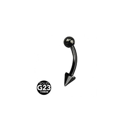 Piercing arcade 10mm avec pointe et boule noir Cyty Piercing arcade4,85 €