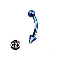 Piercing arcade 10mm avec pointe et boule bleu Hay Piercing arcade4,85 €