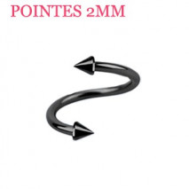 Piercing arcade 8 mm anodisé rose