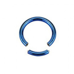 Piercing arcade 8 mm anodisé rose