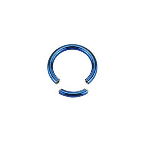 Piercing arcade 8 mm anodisé rose