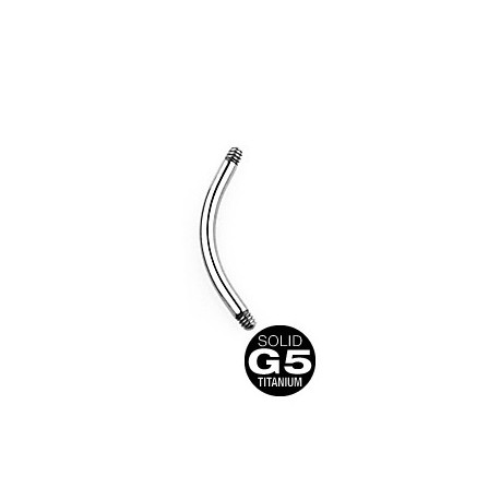 Barre 11mm x 1,6mm titane de piercing arcade Noza Piercing arcade1,95 €