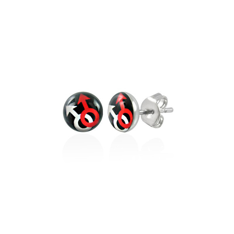 Puces d'oreilles logo lui et lui Gyan Bijoux3,30 €
