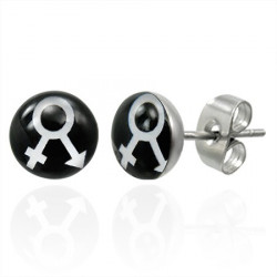 Piercing arcade 8 mm anodisé rose