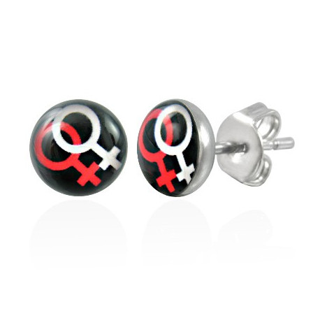 Puces d'oreilles avec logo elle et elle Guton Bijoux3,30 €